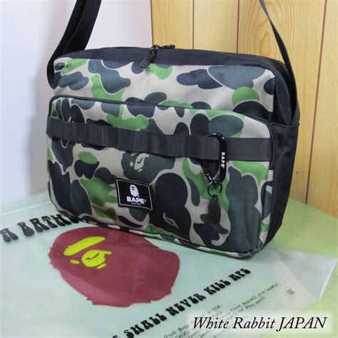 fake bape shoulder bag|authentic bape.